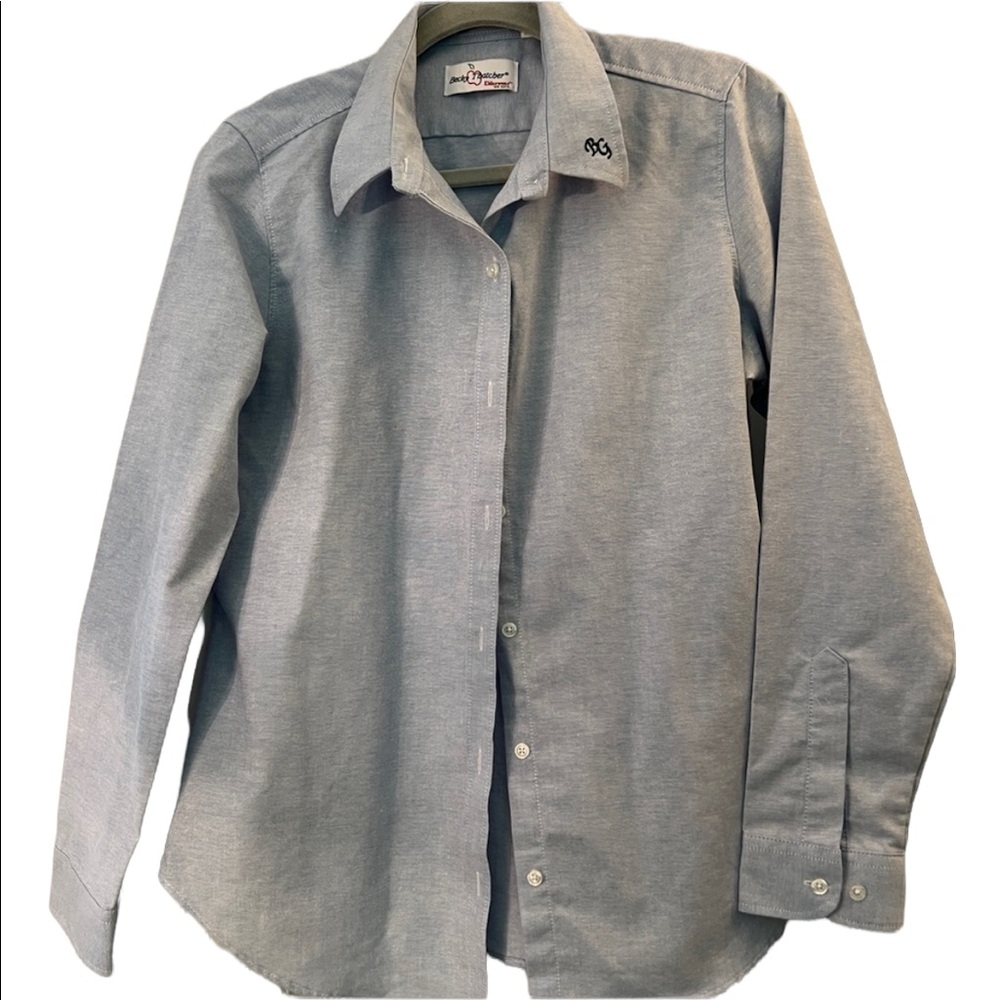 Ladies Oxford Long Sleeved- Size Medium